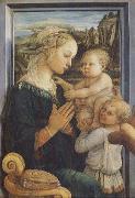 unknow artist The Virgin and Child with Angels Sweden oil painting artist